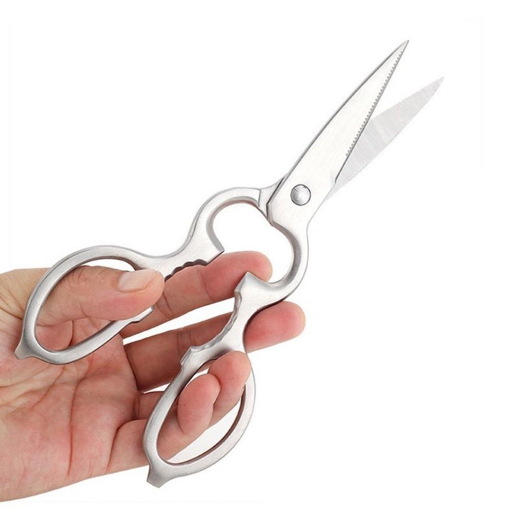 Gourd Shape BBQ Scissor Removable Chicken Bone Scissor Food Scissor Kitchen Scissor Fish