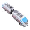 2pcs High Speed Locomotive Toys Battery Operated Automatic Train Toy Set for Boys Girls
