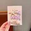 Summer Ocean Starfish Shell Hairpin Cute Children'S Hairpin Duck Beak Clip Pearl Hair Accessories Headgear Clip Girl