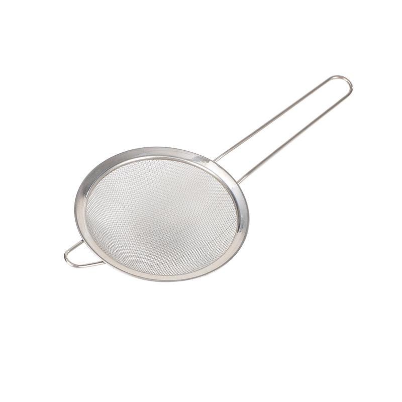 Stainless Steel Slotted Spoon and Sieve for Soy Milk, Juice, Medicine, and Flour