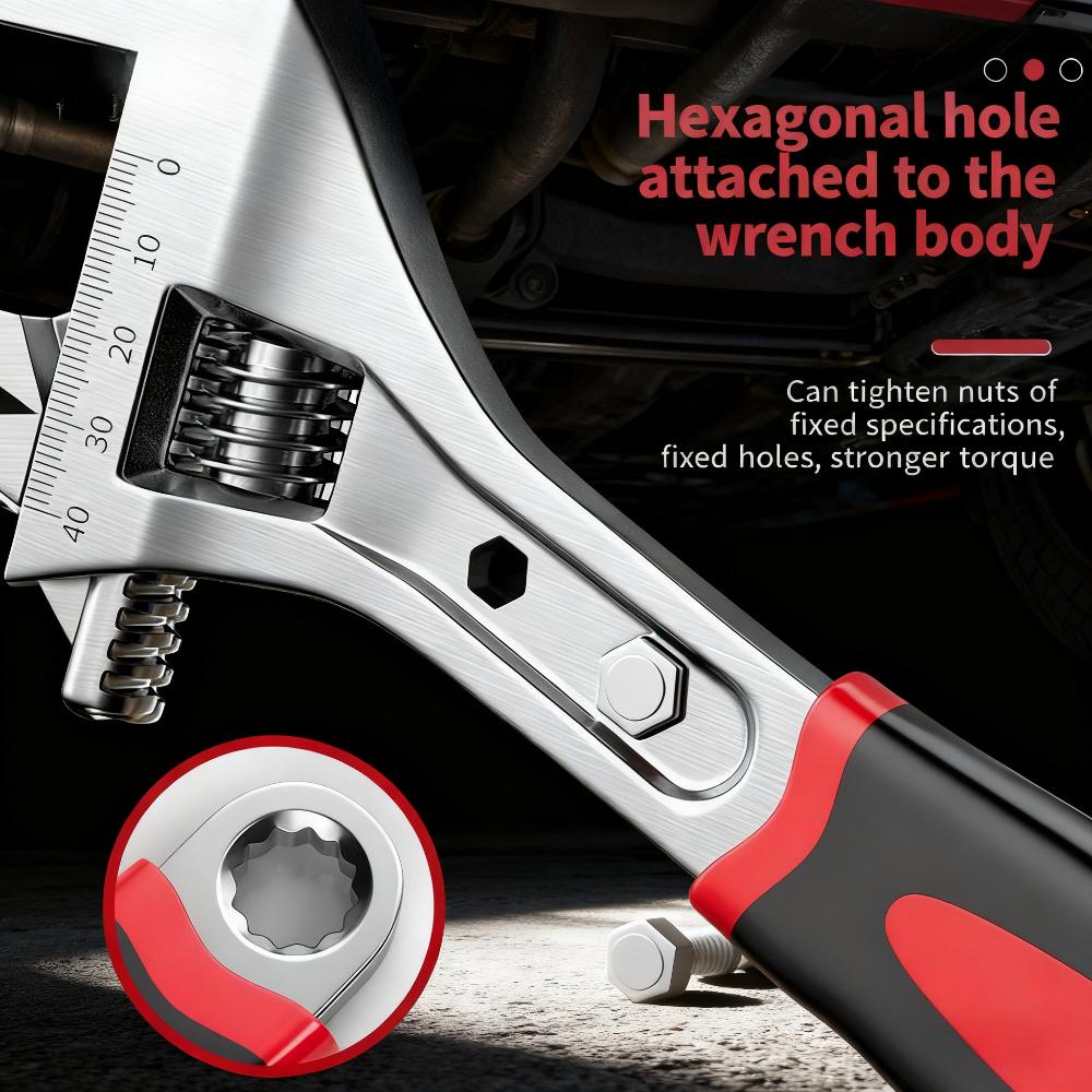 Multi-function Wrench Set Easy To Carry for Car Framing or General Wrenching Needs Short Handle Open Bathroom Wrench
