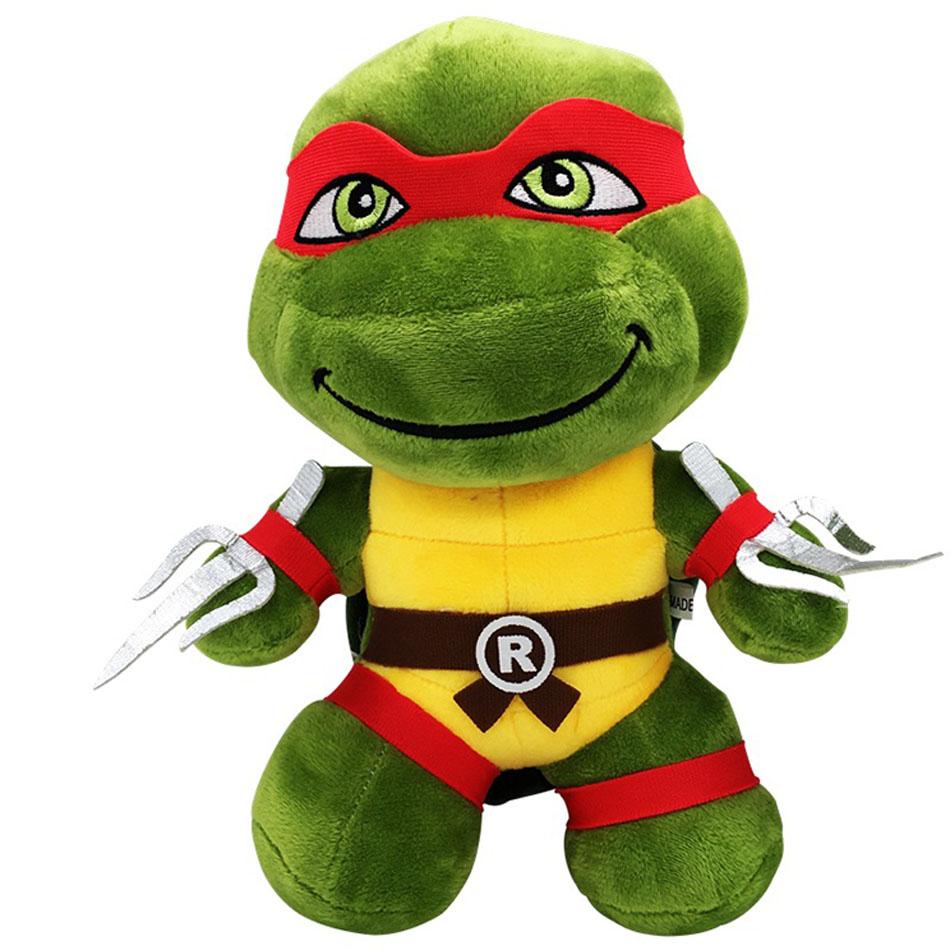 Anime Animation Teenage Mutant Ninja Turtles Plush Leo Don Mikey Raph Team Friend Stuffed Animal Decoration Ornament Toy Present