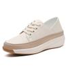 Spring Small White Shoes ladies Thick-soled Soft-soled Mother's Shoes Wear-resistant Non-slip Daily Shoes