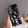 Chess Board Dark Horse Back Case For Samsung Galaxy S23 Ultra S20 S21 FE S9 S10 Plus Note 10 20 S22 Ultra Coque