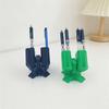 3D Printed Missiles Launcher Pen Holder, Rocket Launcher Pencil Cup for Desk, Multi-compartments Stationery Organizer Box for Home Office Classroom