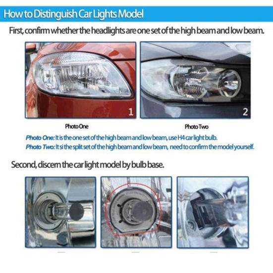 2Pcs 12V Super Driving Front Bright Car Halogen Headlight Light Bulb Fog Lamp