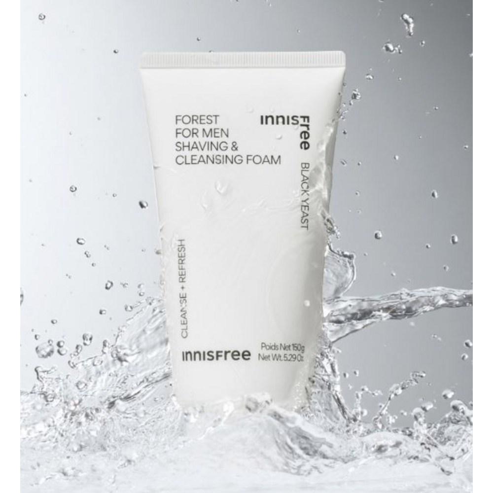 Innisfree Forest Shaving & Cleansing Foam, 150g, 2 pieces