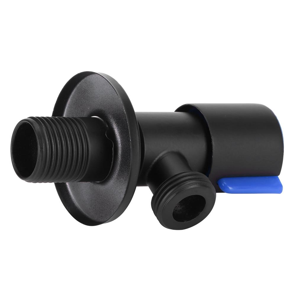 G1 2 Thread Angle Valve Stainless Steel Water Stop Valve for Bathroom Toilet Supplies