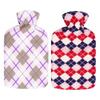 K Collection Diamond 2L Hot Water Bottle And Cover (Pack of 2)