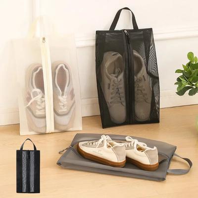 Shoe Storage Bag Household Foldable Portable Season Boots Protective Travel Essentials Covers Waterproof Shoes Organizer Bag
