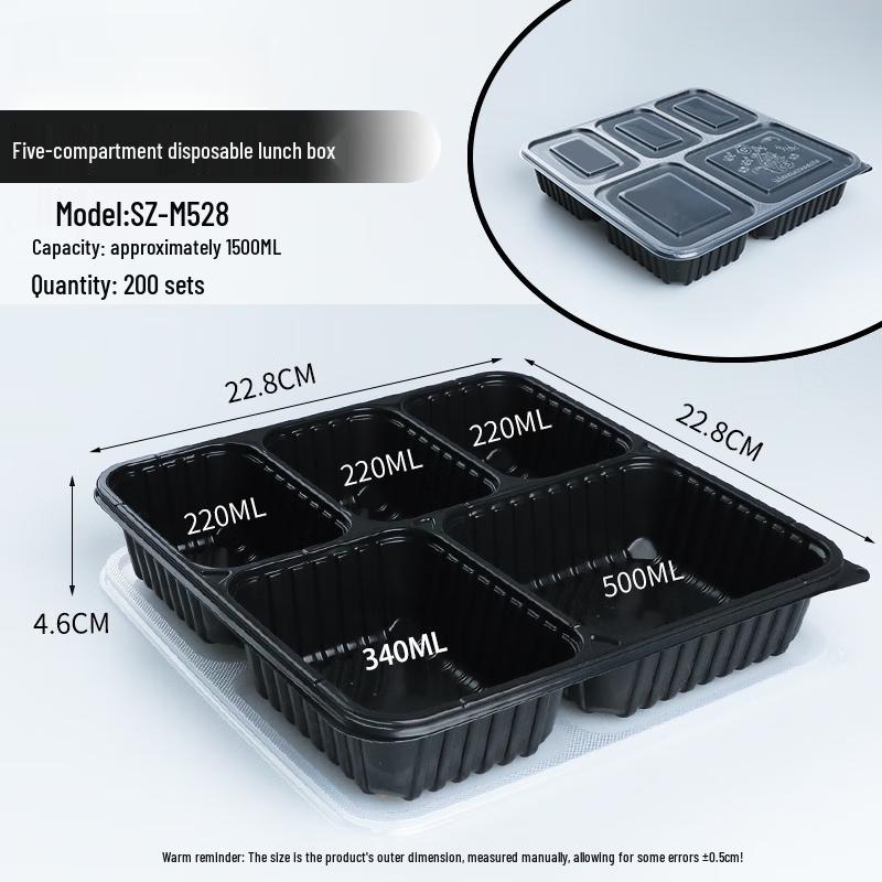 Shixun Divided Meal Prep Containers