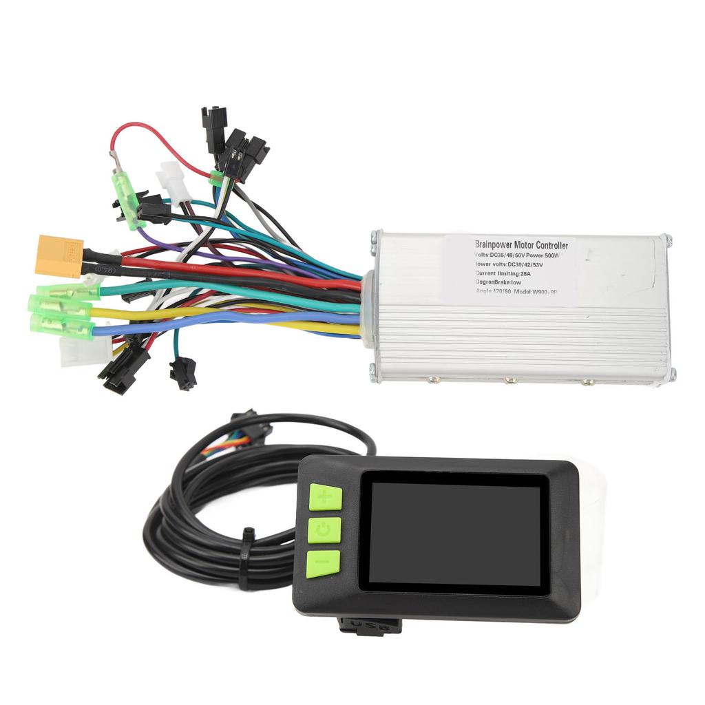 36V 48V 60V 500W 28A 930 Display Sine Wave 3 Modes Brushless Controller Replacement Set