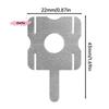 30Pcs 18650 Lithium Battery Nickel Sheets for Spot Welding Machine Polygonal Connection Sheets for Battery Pack