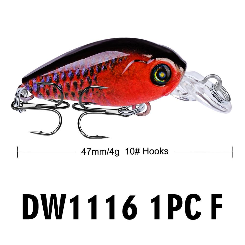 New 10 Color 4G Rock Bait 47mm Lure Bait Rock Little Fatty