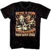 Killer Klowns Orange Flavor Men's T Shirt Clowns Collage Outer Space Sci-Fi
