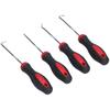 4Pcs Pick Hook Set Accurate Car Automotive O Ring Oil Seal Gasket Puller Remover 155mm