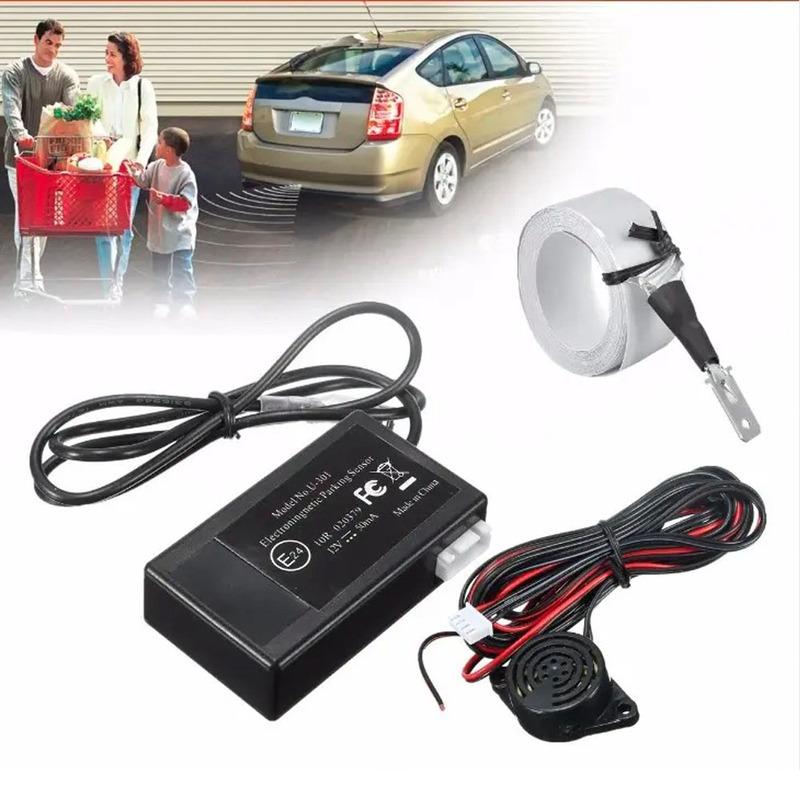 Car Electromagnetic Parking Sensor No Drill Hole Car Reverse Parking Radar Sensors Backup Radar System Easy Install