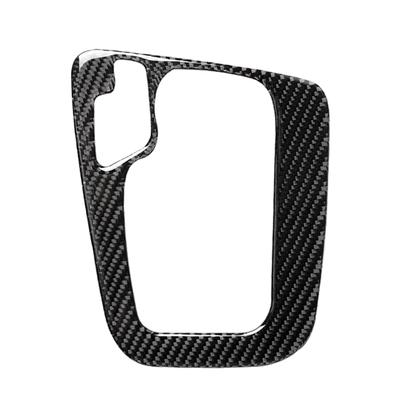 Capa de modificação do painel de mudança de marchas de carro de fibra de carbono, capa de painel de controle de mudança de marchas, acabamento para BMW Série 3 E46 98-05, estilo de carro