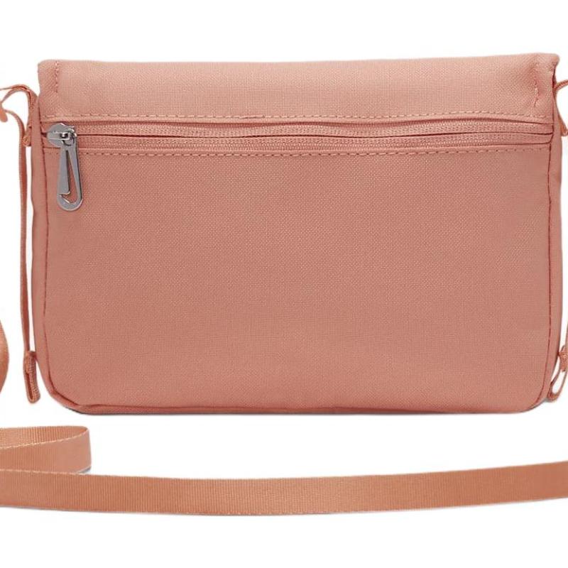 Nike Canvas Canvas Bag Shoulder Bag Crossbody Bag Regular Unisex Apricot Yellow Pink Casual CW9300-808