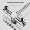 TLXT Stainless Steel Wall-Mounted Cold & Hot Water Rotating Faucet