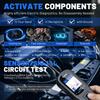 VDIAGTOOL V200 Car Electric Circuit Tester 6V-30V Automotive Power Probe Kit Electrical System Tester LCD Display Voltage Tester