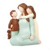 Desktop-Dekoration Familienmitglied Statue Harzfigur für Büro-Auslage