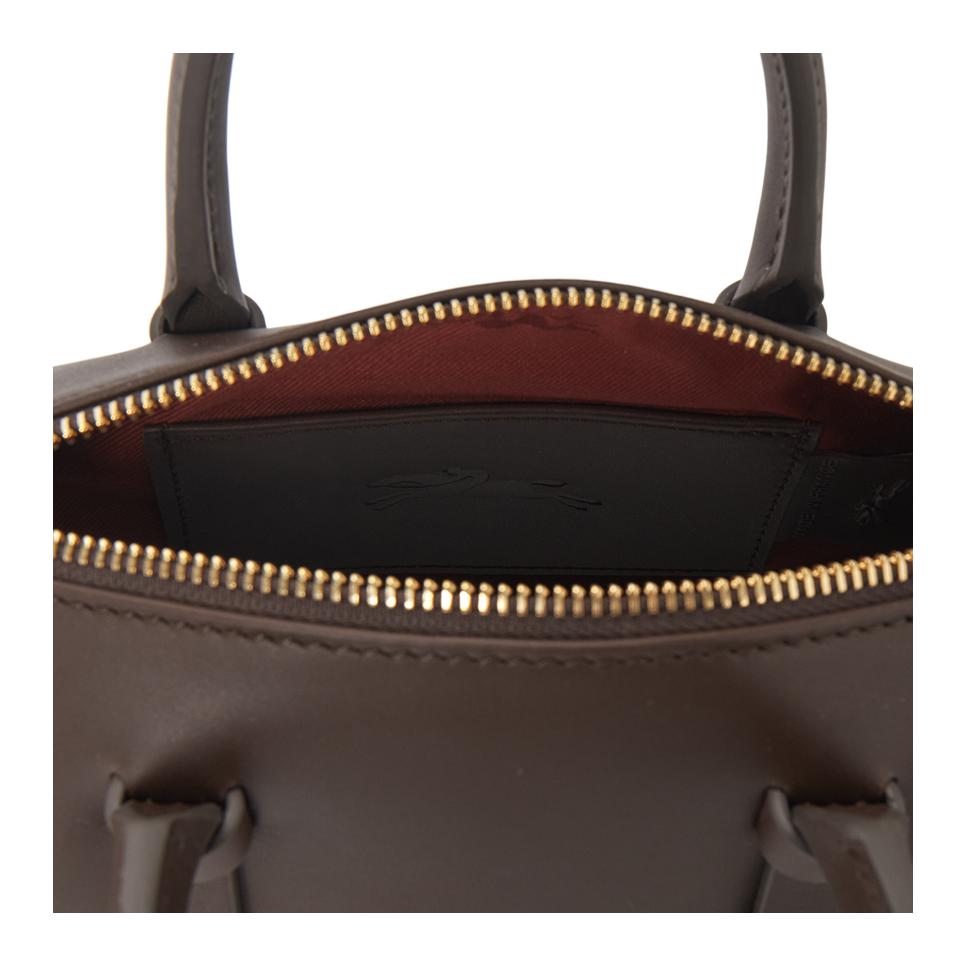 Longchamp Daylong Small Shoulder Crossbody Handbag With Gold Hardware In Mocha Women Handbags 10270HGX002