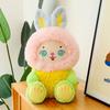 Cute Rabbit Dog Plush Toy With Embroidery Design For Childrens Birthday Gift