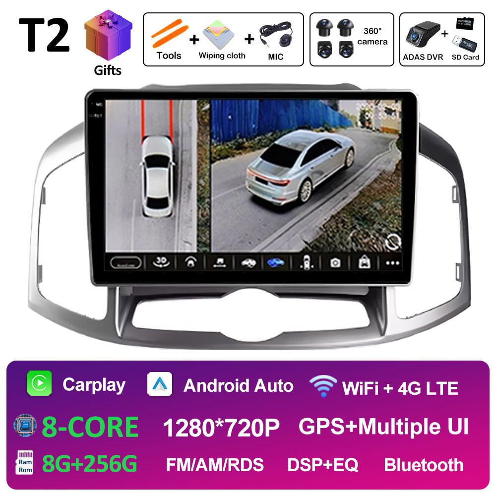 Android 14 Car Audio For Chevrolet Captiva 1 2011 2012 2013 2014 2015 2016 Radio Player Bluetooth Wireless Carplay DSP Stereo 4G