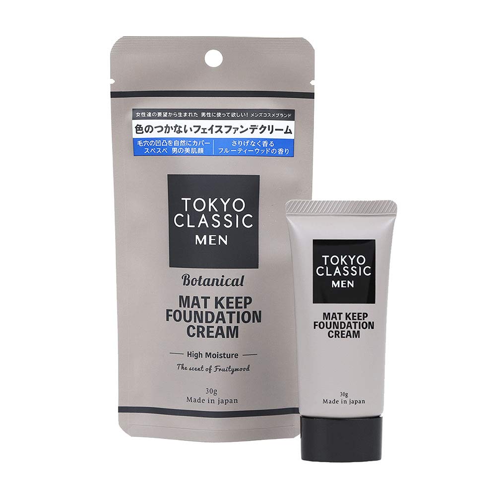 TOKYO CLASSIC MAT KEEP FOUNDATION CREAM - Colorless Foundation Cream - Fruity Wood Scent - 30g