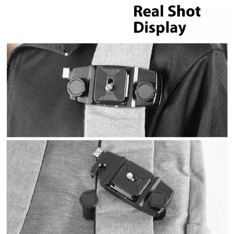Quick Release Waist Belt Mount for Action Camera Hanging Backpack Strap Clamp Holder for DSLR Camera Accessories