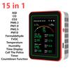 15 In 1 Air Quality Monitor CO2 Meter CO TVOC HCHO PM2.5 PM1.0 PM10 Temperature And Humidity Measurement Carbon Dioxide Detector