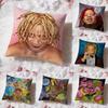 Rapper T-Trippie ReddS Cushion Cover Premium Comfort Reversible Pillow Cove -Two In One Design for Any Room & Car Interior