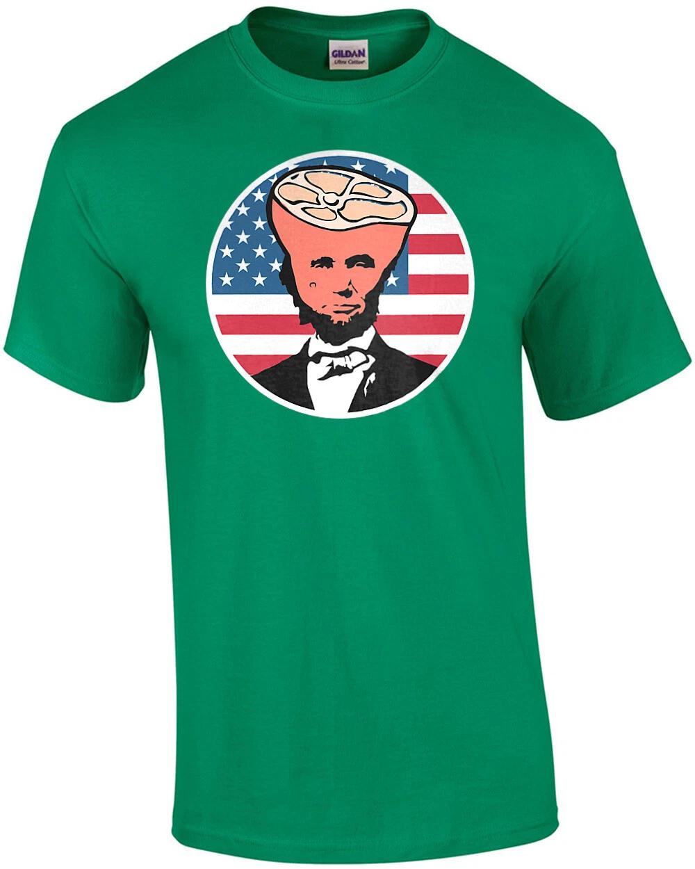AbraHam Lincoln - Parody Pun T-Shirt XL
