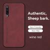 Luxury Sheepskin PU Leather Soft Case For Xiaomi Mi 8 9 10 10T Lite 9Se Pro A3 A1 A2 9T Note 10 Mix 2s 3 4 Matte Back Cover Cases