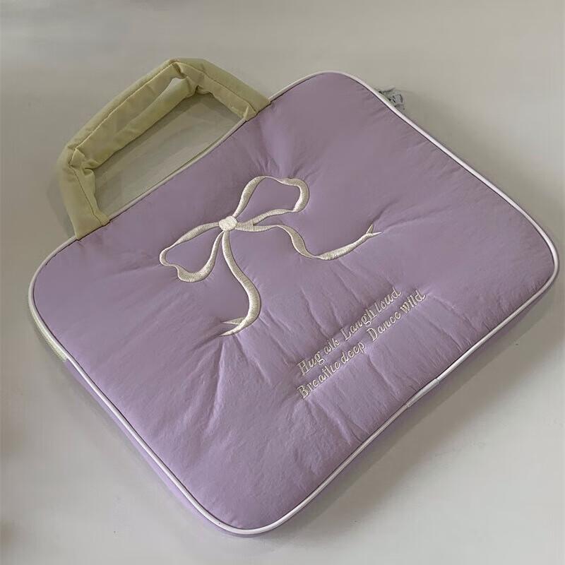 Lishen Cute Bowknot Tablet Laptop Storage Bag