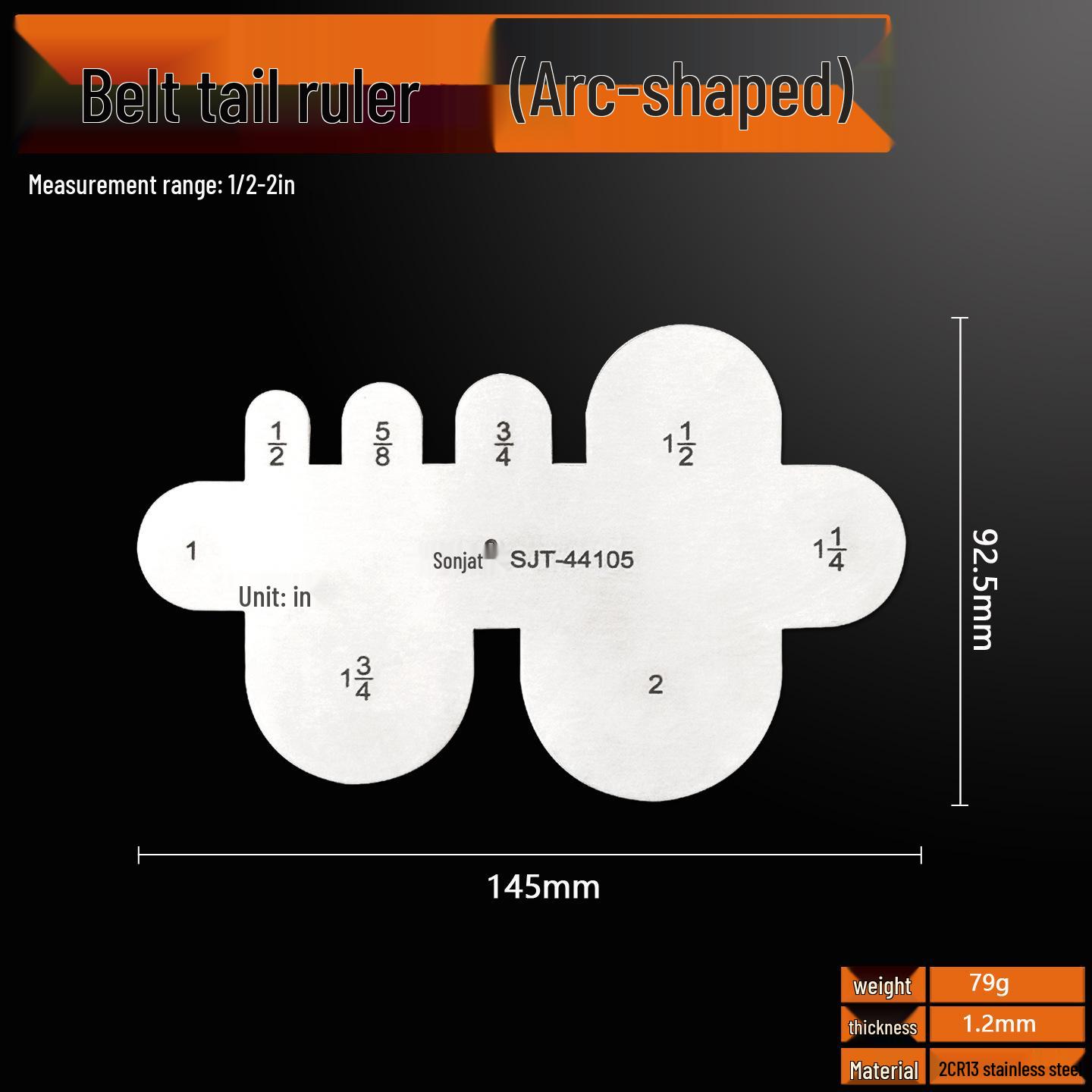 Round Pipe Diameter Template Gauge for Design and Drafting