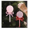 Candy Decor Christmas Lollipop Ornament Xmas Tree Decoration Classic Candy Shape