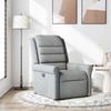 VidaXL Recliner Light Grey Fabric, Armchair, TV Recliner, Stroller, Recliner for People 4015636