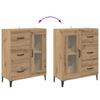 Highboard Artisan Oak 69.5 x 34 x 180 cm Engineered Wood