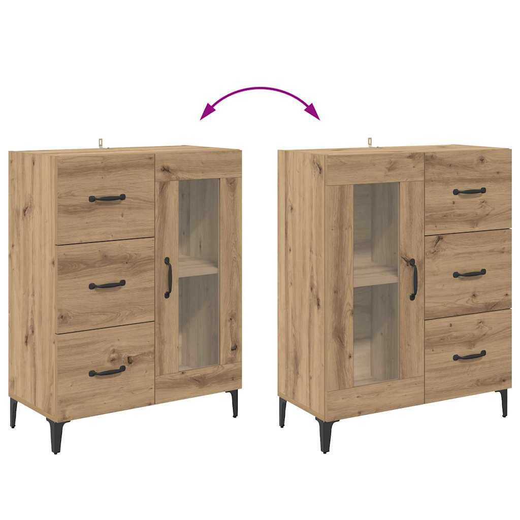 Highboard Artisan Oak 69.5 x 34 x 180 cm Engineered Wood