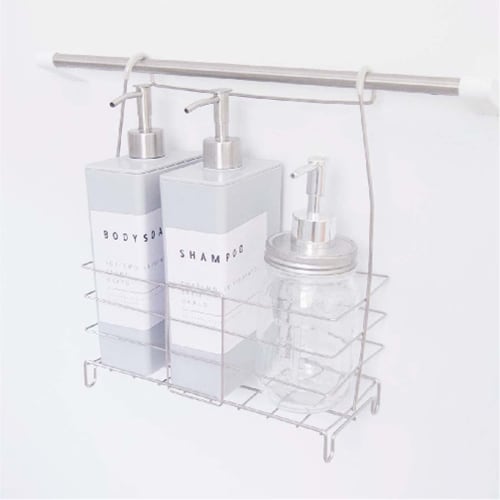 Okato Stainless Steel Towel Bar Basket, Just Hang It
