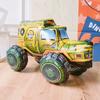 3D Assembly Boy Car Tank Engineering Vehicle Excavator Aluminum Film Toy Balloon Birthday Decoration Scene Layout