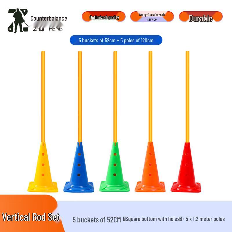 Football Training Slalom Poles & Corner Flags