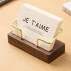 Wooden Business Card Holder
