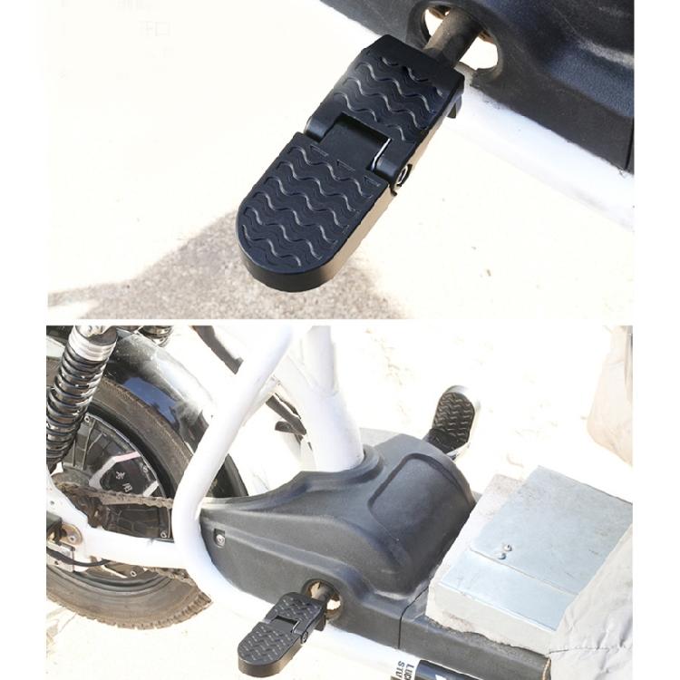 NonSlip Electric Bike Foot Peg Electric Bicycles Rear Pedal Bicycles Rear Wheel Folding Pedal Cycling Accessories