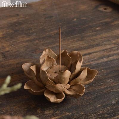 Lotus Tütsü Çubuğu Tutucu Çok Kullanımlı Aromaterapi Tütsü Brülör Aromatik El Sanatları Süsler