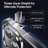For iPhone 14 Magnetic Clear Case Compatible with MagSafe TPU+PC Protective Phone Cover