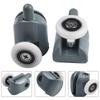High Quality Hot Sale 100% Brand New Shower Screen Door Rollers Pulleys Easy Glide Collision Block Lower Rollers
