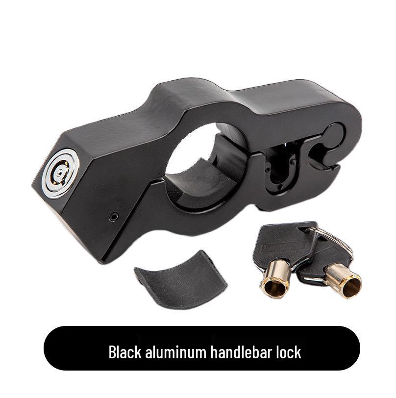 Clearance Electric Vehicle Anti-Theft Handlebar and Throttle Lock with Horn and Motorcycle Alloy Brake Protection